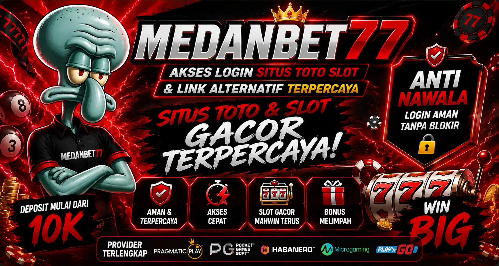 MEDANBET77 akses login situs toto slot link alternatif toto togel resmi